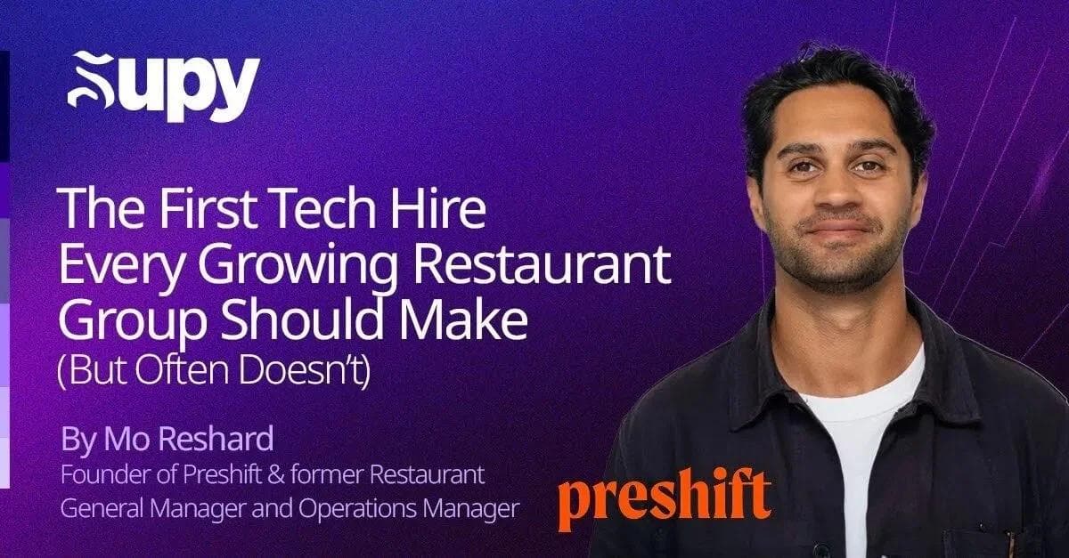 The First Tech Hire Every Growing Restaurant Group Should Make (But Often Doesn’t)